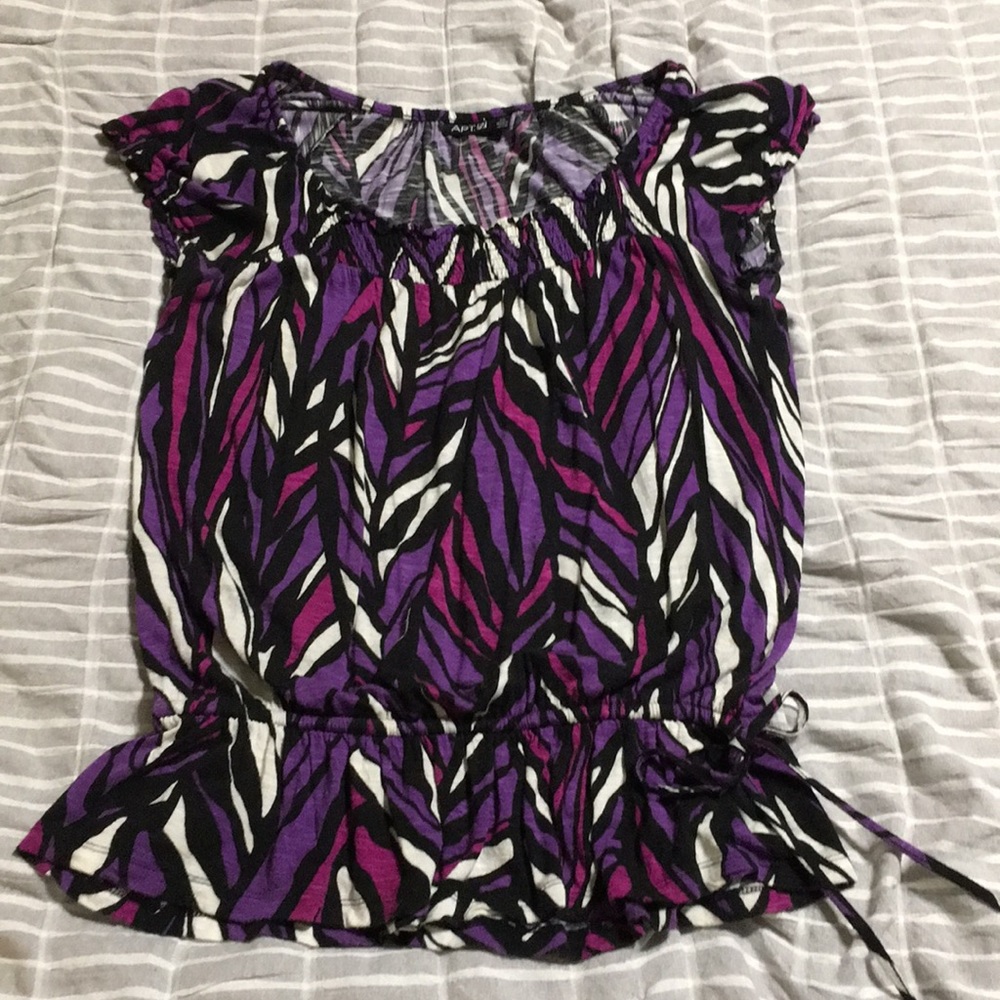 Purple blouse